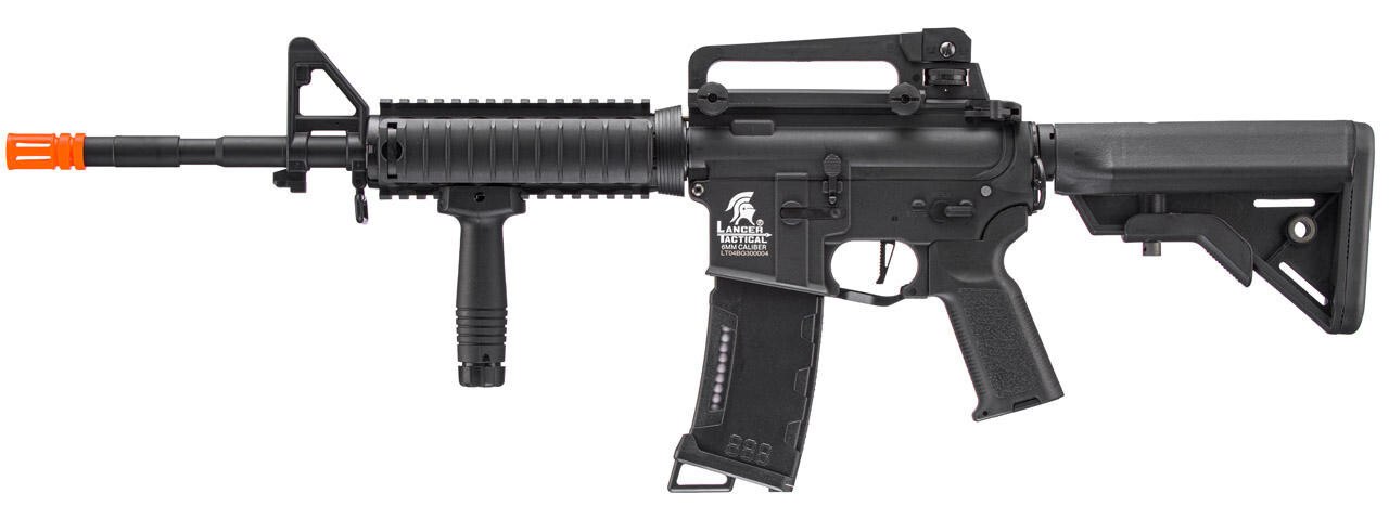 Lancer Tactical Gen 3 M4 SopMod AEG Airsoft Rifle Black