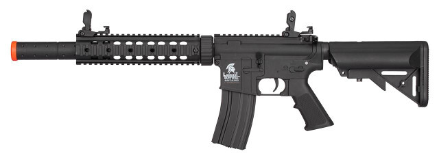 Lancer Tactical M4 SD Gen 2 AEG Airsoft Rifle Black