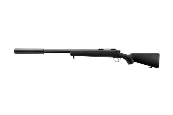 Tokyo Marui VSR-10 G-Spec Bolt Action Airsoft Sniper Rifle w/ Mock Suppressor, Black
